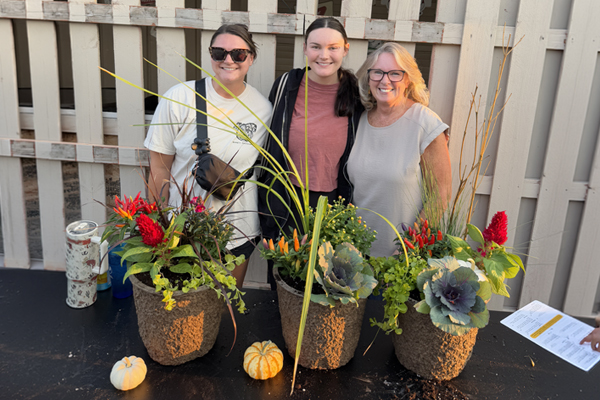 Fall Porch Pot